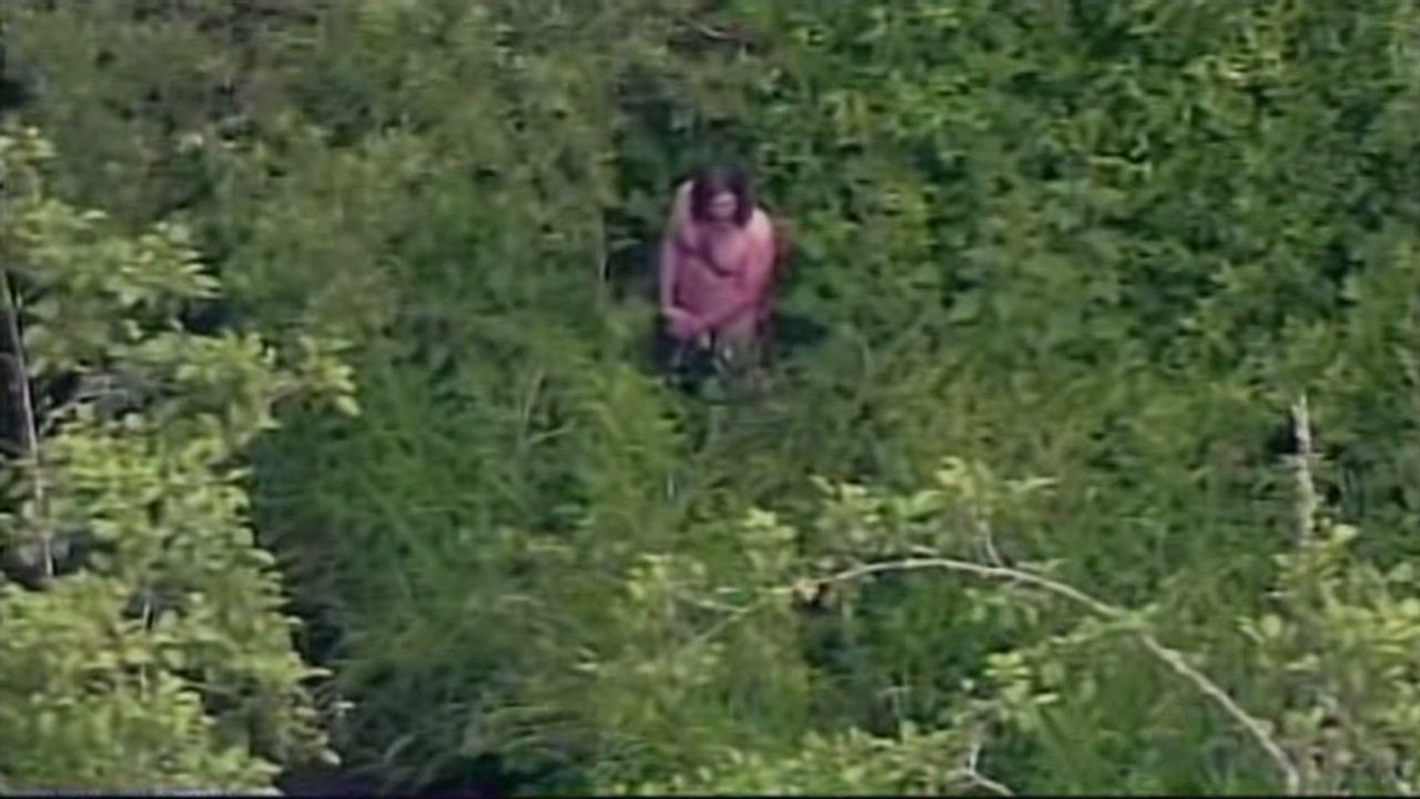 Naked man survives wild river ride