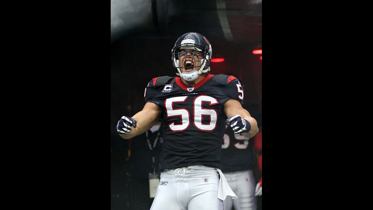 Houston Texans linebacker Brian Cushing was suspended for four games after testing positive for a drug called human chorionic gonadotropin in 2010.