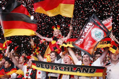 Germany's supporters know their team will go through to the last eight with a draw against Denmark in Lviv on Sunday, and "Die Mannschaft" could possibly still qualify even after a defeat.