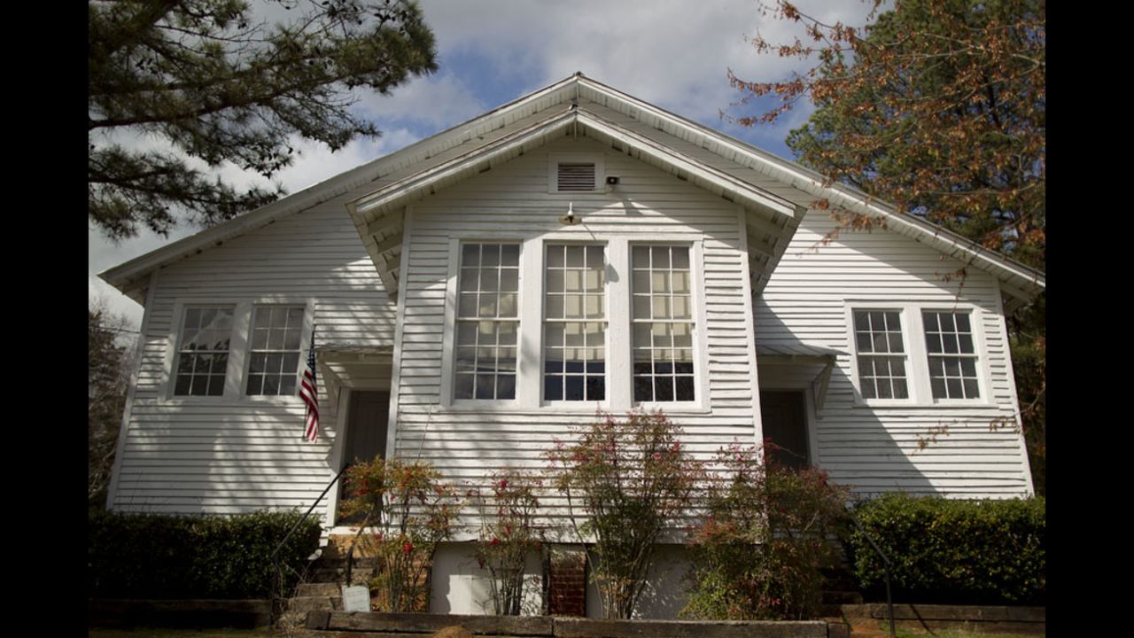 The school was added to the National Register of Historic Places in 1987, and opened as a museum in 1989. It's a classic Rosenwald School design, author Stephanie Deutsch said: Painted white with two classrooms, wood floors and big windows to let in light for children to read by.