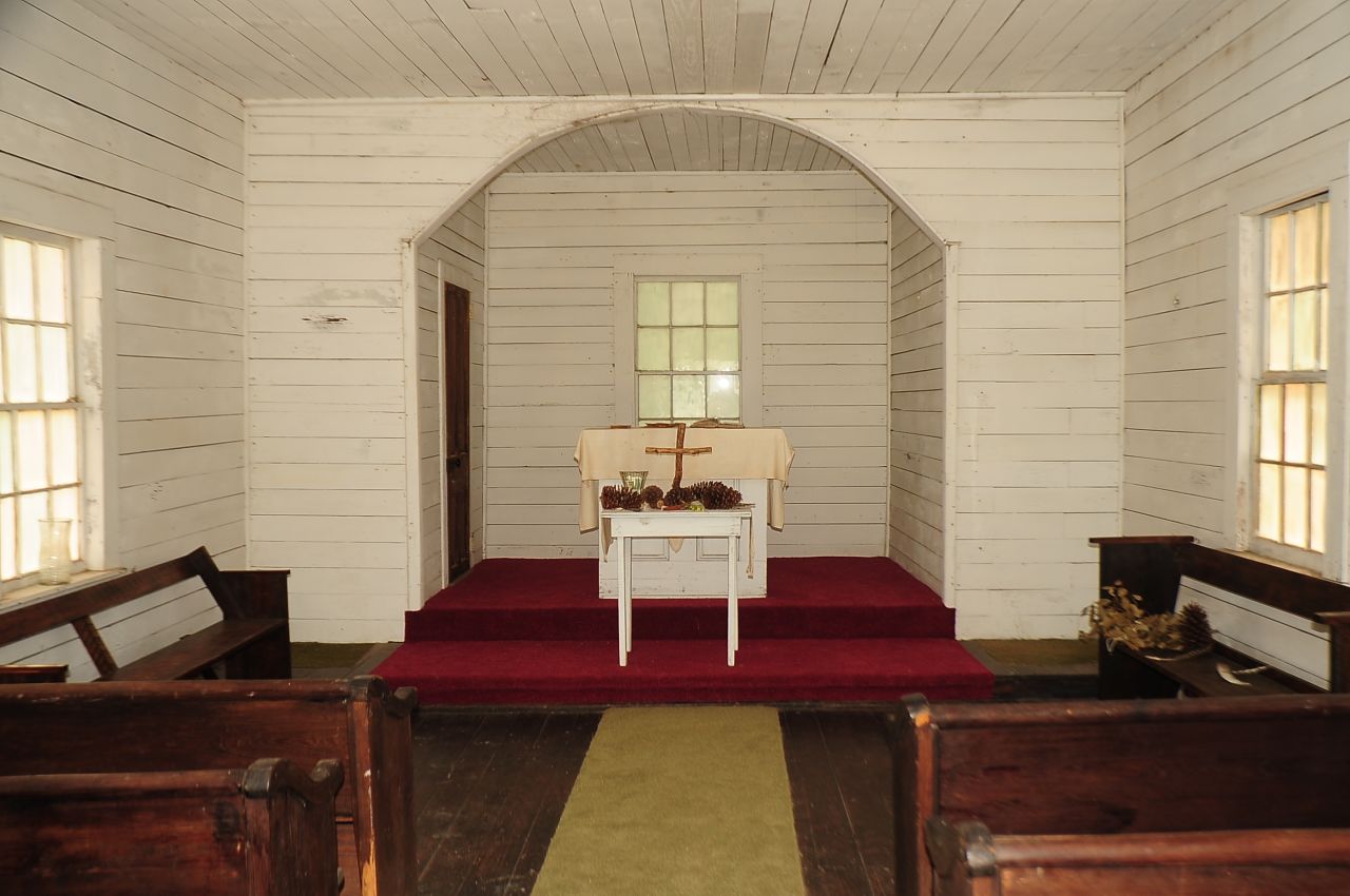 The First African Baptist Church was part of the Settlement, an area established in the 1890s for African American workers.