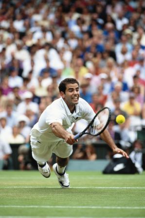 Pete Sampras represents the last era of serve-and-volley champions. The retired American is tied with Nadal with 14 career Grand Slam victories. 