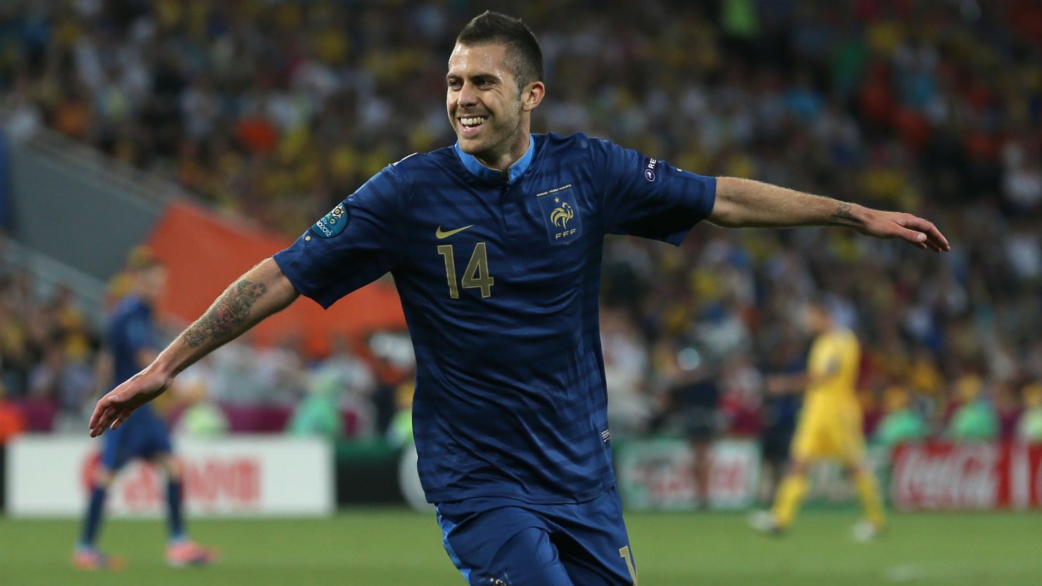 Jeremy Menez put France in front on 53 minutes and hosts Ukraine never recovered.