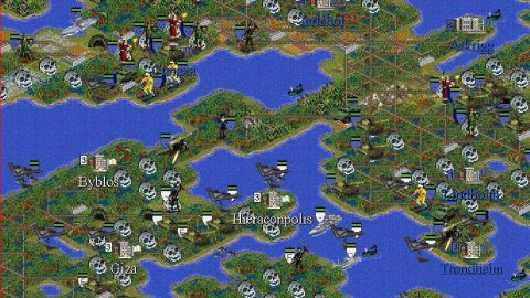 In this 10-year-old 'Civilization' game, most of the world is ravaged by war and flooding after the ice caps melted.