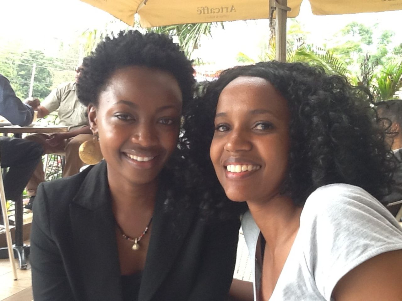 CNN's Errol Barnett checks the claim that Kenyans, known as #KOTs in the twitterverse, are one of the most vocal groups on social networks. On this week's Inside Africa, he sets off on a mission to meet some tech-savvy Kenyans, like Pierra Mckenna and Makena Mutwiri pictured here.