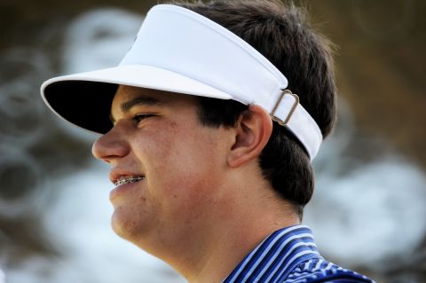 Amateur Beau Hossler of the United States waits on the seventh hole Saturday. 