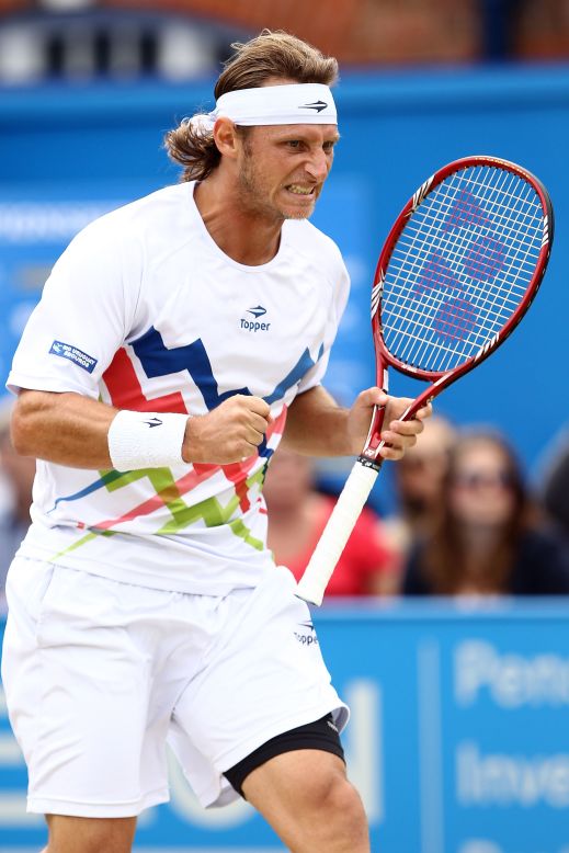 The Queen's Club final had started well for Nalbandian after he took the opening set against Marin Cilic.