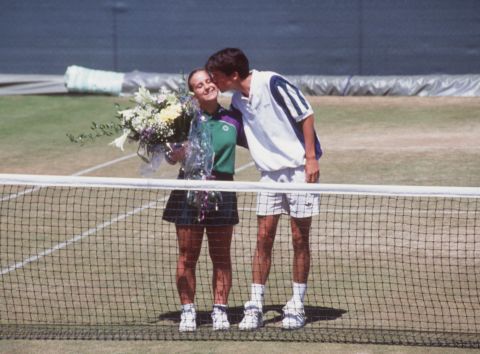 Tim Henman may have enjoyed some of the finest moments of his career at Wimbledon, but he also had a nightmare experience at the All England Club in 1995. During a doubles match alongside fellow Briton Jeremy Bates, Henman hit a ball in frustration which struck ball girl Caroline Hall (left), resulting in the pair's disqualification.