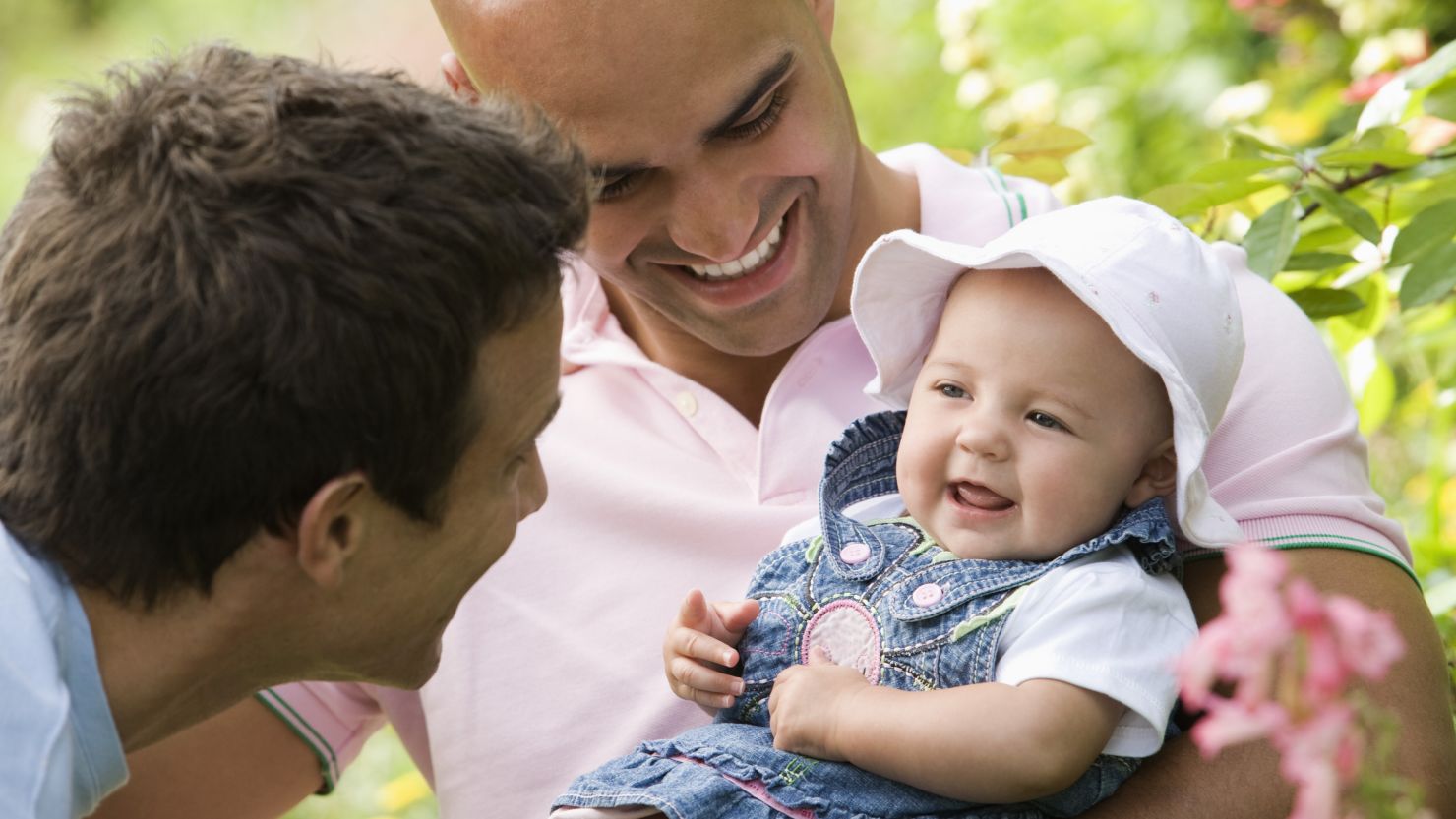 Same-sex couples sometimes enlist friends to help them conceive a child.
