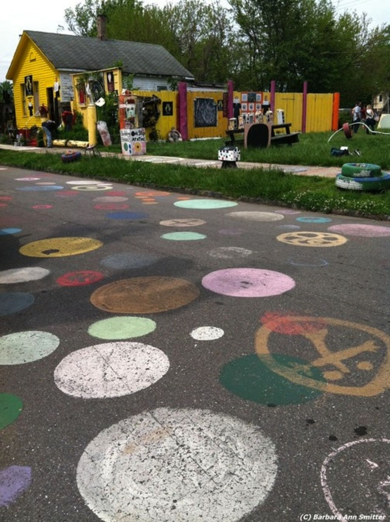 The Heidelberg Project, on Detroit's East Side, is a place for artists to use everyday objects to heal their community through art and creativity. 