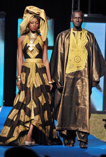 Benin designer Dasha Nicou adds a modern twist to traditional African styles.