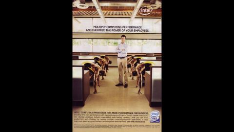 In 2007, computer chip maker Intel was forced to retract an ad that many considered racist. "Intel's intent ... was to convey the performance capabilities of our processors through the visual metaphor of a sprinter," <a href="http://blogs.intel.com/technology/2007/07/sprinter_ad/" target="_blank" target="_blank">an Intel official wrote online.</a> "We have used the visual of sprinters in the past successfully. Unfortunately, our execution did not deliver our intended message and in fact proved to be insensitive and insulting. ... We are sorry and are working hard to make sure this doesn't happen again."