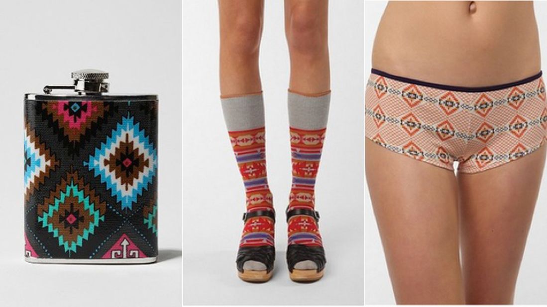 The Navajo Nation <a href="http://inamerica.blogs.cnn.com/2012/03/02/navajo-nation-sues-urban-outfitters-for-alleged-trademark-infringement/">sued Urban Outfitters</a> for its use of the word Navajo on a line of products in February 2012.
