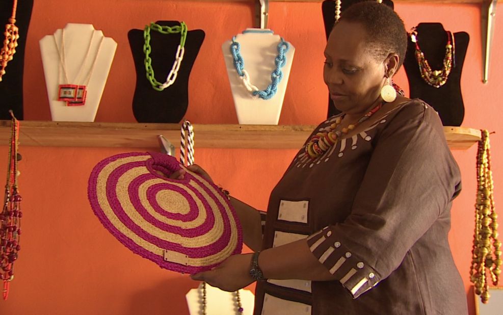 Gahaya Links co-founder Janet Nkubana is a champion for women in Rwanda. Her company has transformed women who were once enemies from warring tribes into business partners.