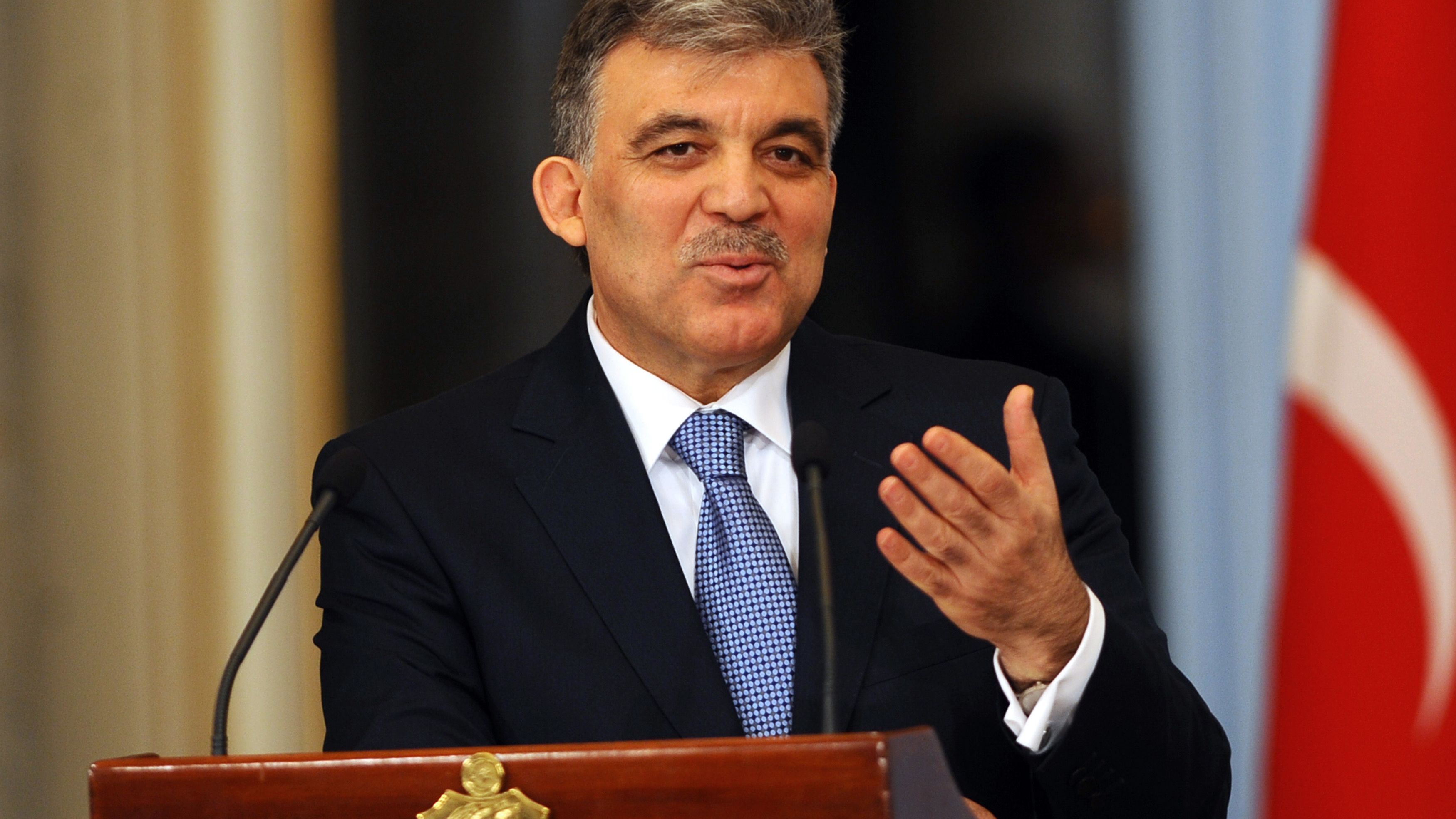 File photo of Turkish president Abdullah Gul, who condemned the attack. 