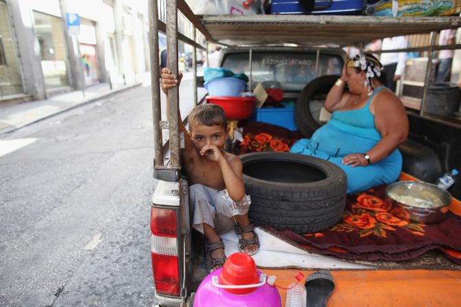 But now, as roughly a quarter of Greeks remain out of work, Athenians see the U.S. as just as impotent in the face of the global recession.