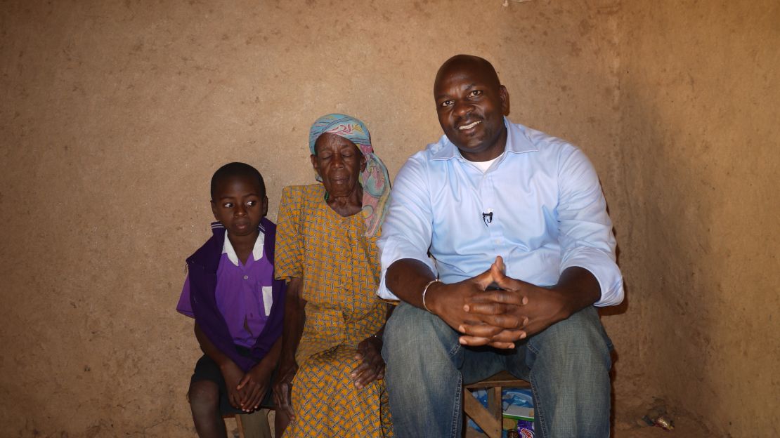 Kaguri, 41, runs his organization out of Michigan, but he travels to Uganda about three times a year.