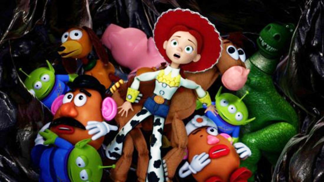 Despite being abandoned by her former owner, "Toy Story's" Jessie -- a central character in "Toy Story 2" (1999) and "Toy Story 3" (2010) -- is upbeat and ready for action. She even gives Woody and Buzz Lightyear a run for their money.