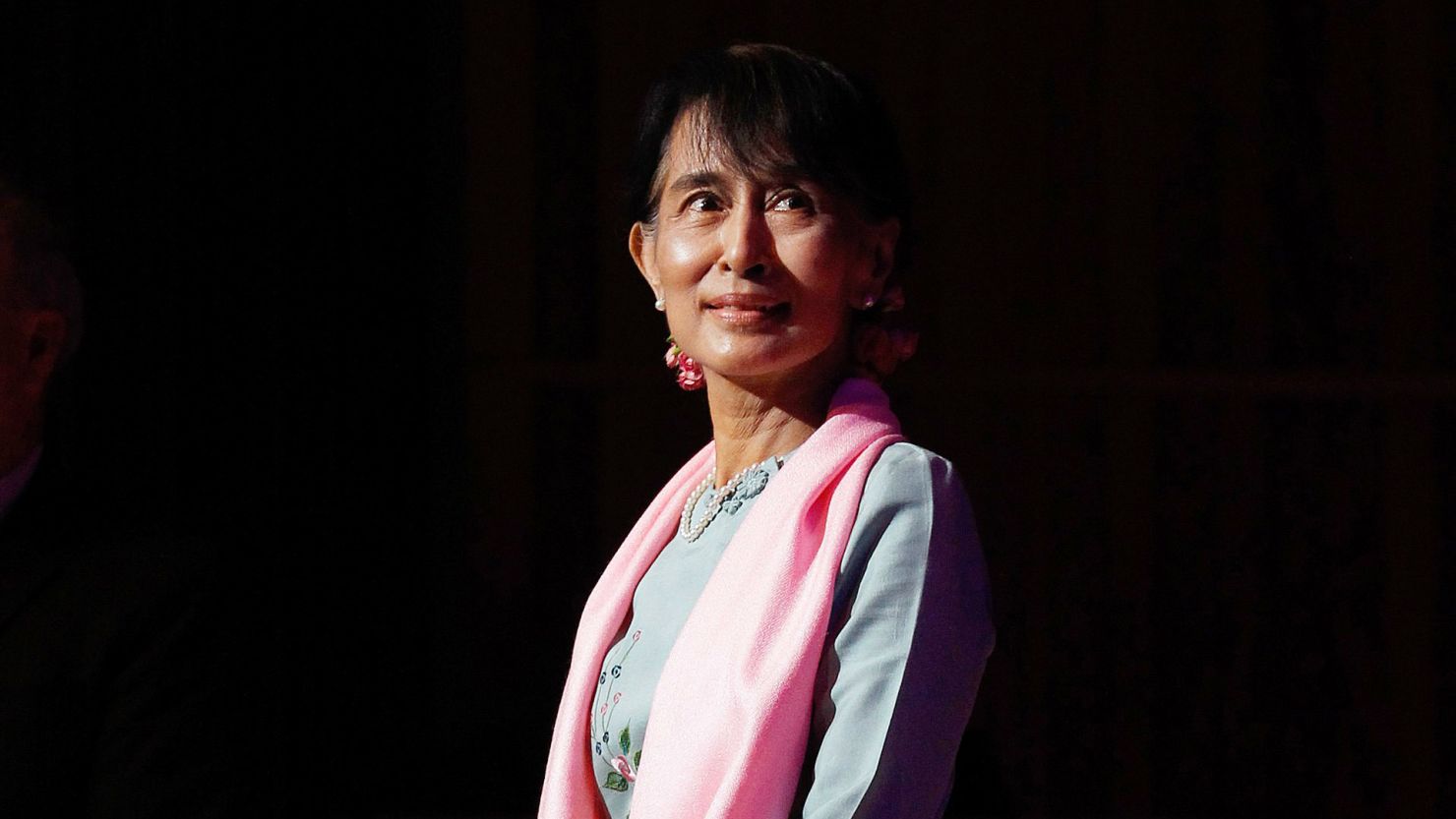 Aung San Suu Kyi, here at an event in London, made a triumphant return to the world stage this week.