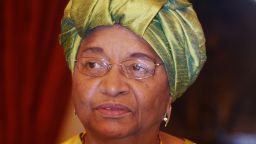 Ellen Johnson Sirleaf is the president of Liberia