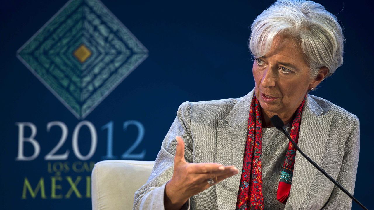 An outgoing economist at  the IMF has blasted the selection process of managing director Christine Lagarde, pictured here at the June G-20 Leaders Summit in Mexico.