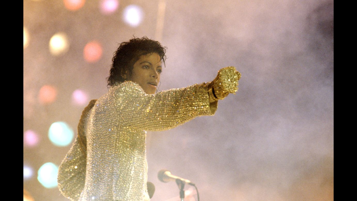 Michael Jackson during a - Michael Jackson King Of Pop