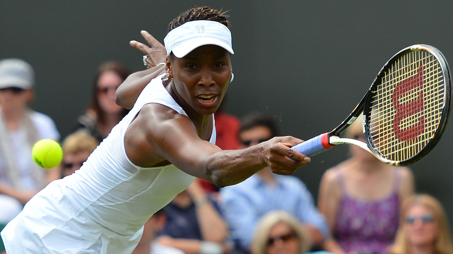 Williams lost in the opening round at Wimbledon for the first time since making her debut 15 years ago.