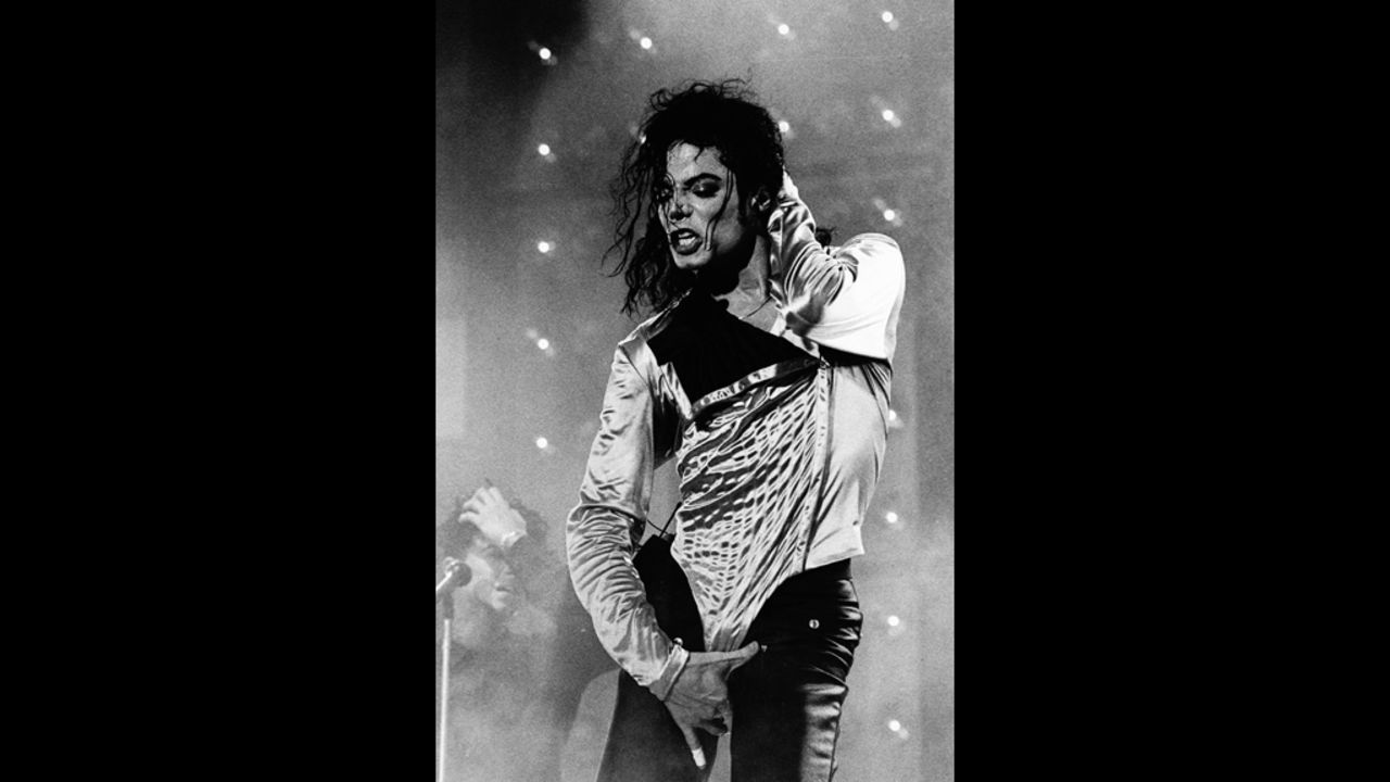 Jackson performs in Rotterdam, Netherlands.
