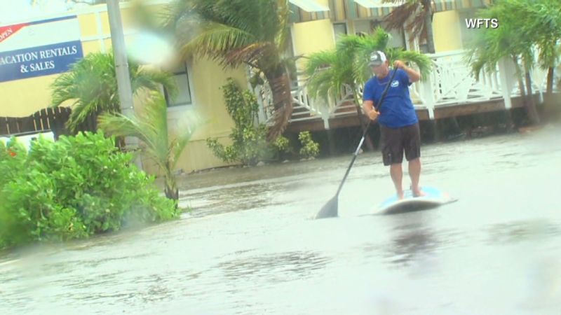 Tropical Storm Debby Soaks The Coast Of Florida Cnn