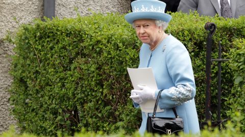 Queen Elizabeth II, pictured during her visit to Northern Ireland, on June 26, 2012. 
