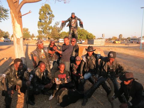 CNN's Errol Barnett -- or "Killah" as he was dubbed by Gunsmoke -- gets down with the rockers for Inside Africa in 2012.