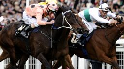 Australian "supermare" Black Caviar made it 22 wins from 22 races at Royal Ascot on Saturday, but only just. It took a photo finish to seperate Black Caviar and second-placed horse Moonlight Cloud.