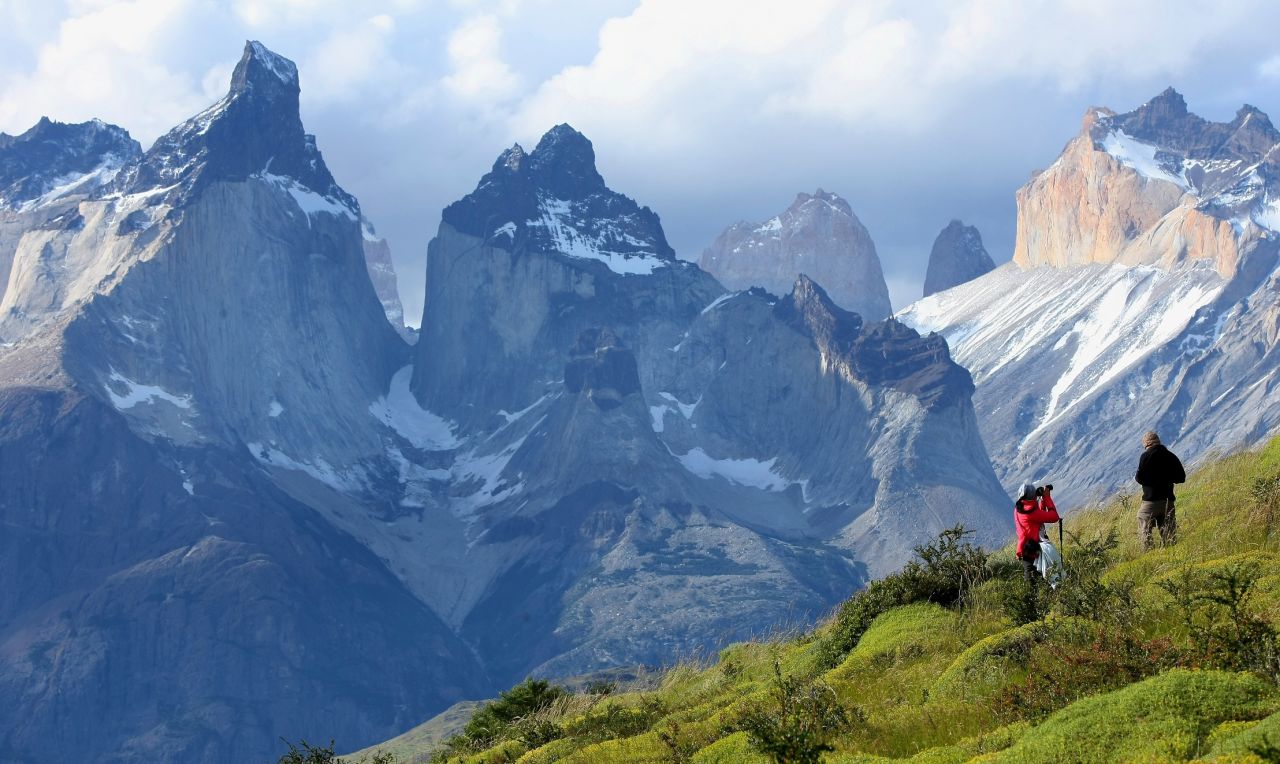 Torres del Paine: created with screen savers and inspirational corporate posters in mind.