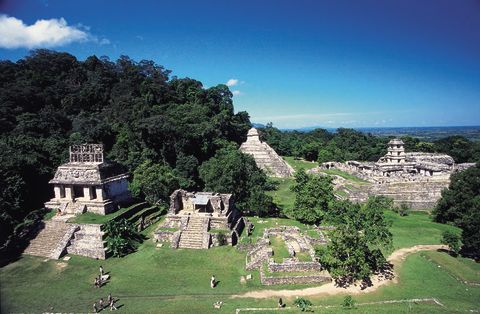 Lucky us, the world didn't end in 2012, so we still have time to see the Mayan ruins in Palenque.