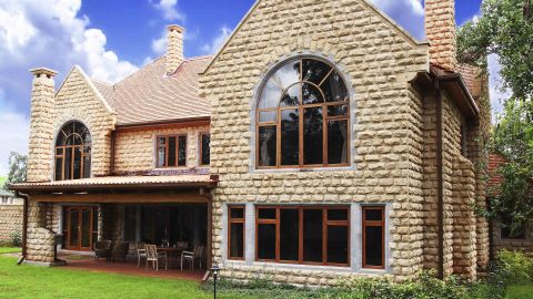 Houses in Miotoni Ridge, a 14-mansion development in Nairobi, Kenya, are designed for the highest-end of the luxury market.