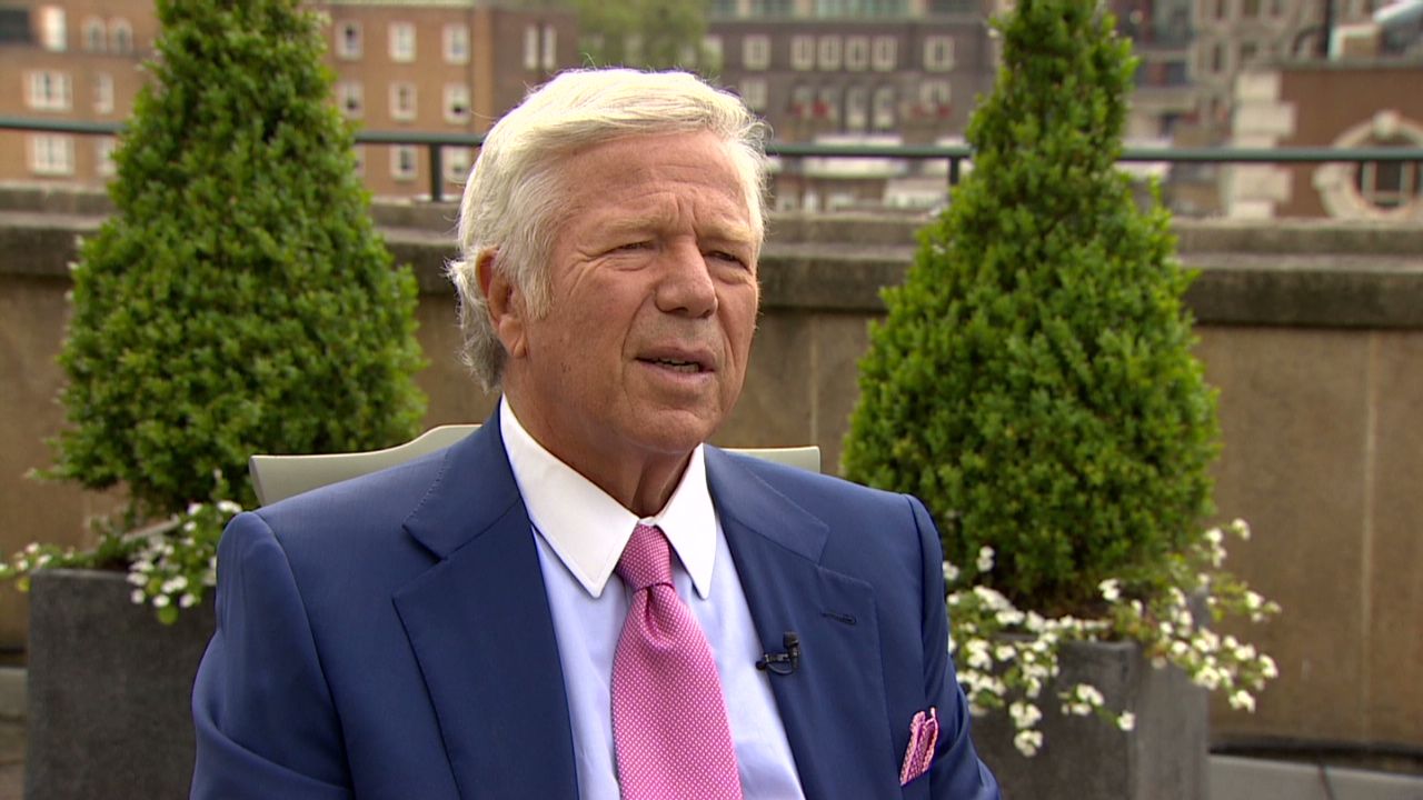 Robert Kraft, owner of the New England Patriots, says his ring was taken in 2005.