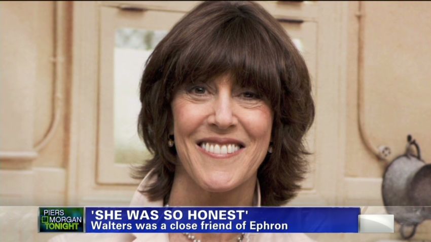 piers morgan barbara walters arianna huffington nora ephron_00004127