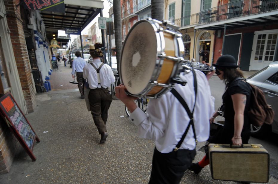There's no shortage of captivating characters in the Crescent City year-round, especially in the French Quarter. 