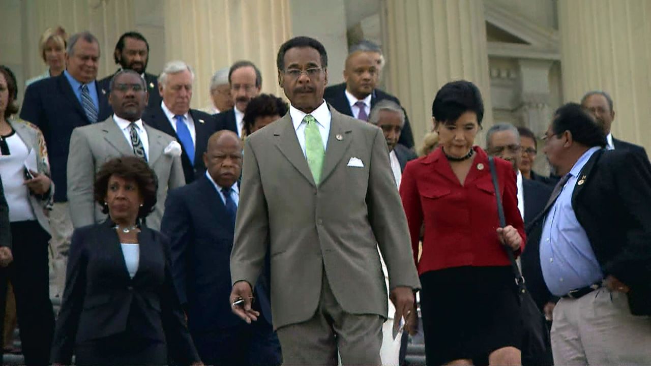 Democrats walked off the House floor to protest the contempt finding.  