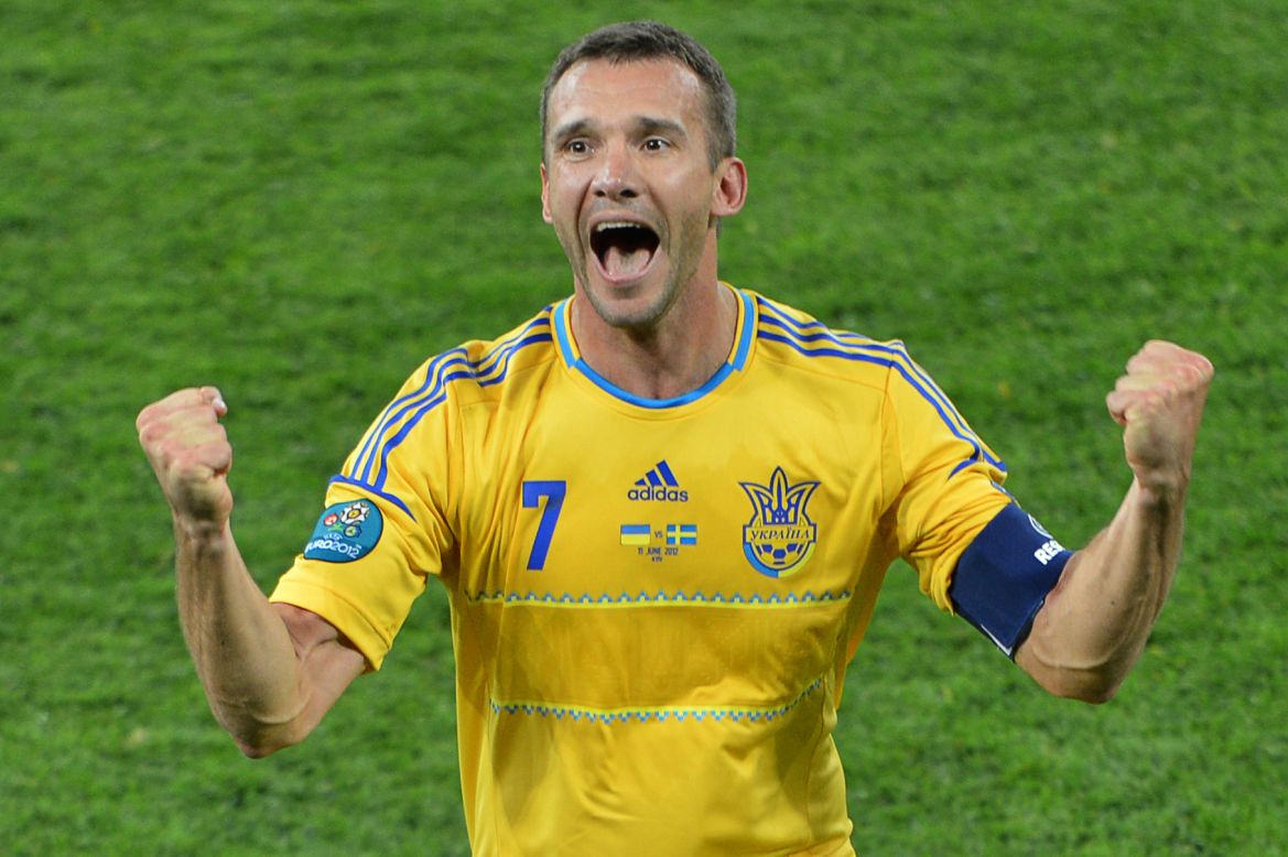 Ukraine were the other team to welcome Europe's finest, but the co-hosts fell behind in their opening match with Sweden. Step forward Andriy Shevchenko, the legendary striker who scored a second-half brace to delight the nation and secure a 2-1 win.