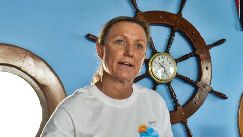 Palfrey will attempt to swim from Cuba to Florida on Friday.