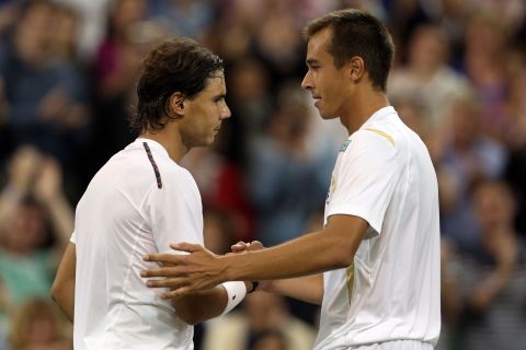 Former world No. 1 Rafael Nadal is by no means a grass-court specialist, but the two-time Wimbledon champion's defeat by 100th-ranked Lukas Rosol has been hailed as one of sport's greatest upsets.