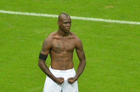 Controversial striker Mario Balotelli was Italy's hero in the semifinals, scoring twice as the Azzurri stunned Joachim Low's Germany with a 2-1 win.