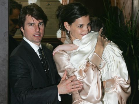 The new family explored Italy before Cruise and Holmes tied the knot at a Bracciano castle in November 2006. Holmes gave birth to Suri earlier that year on April 18.