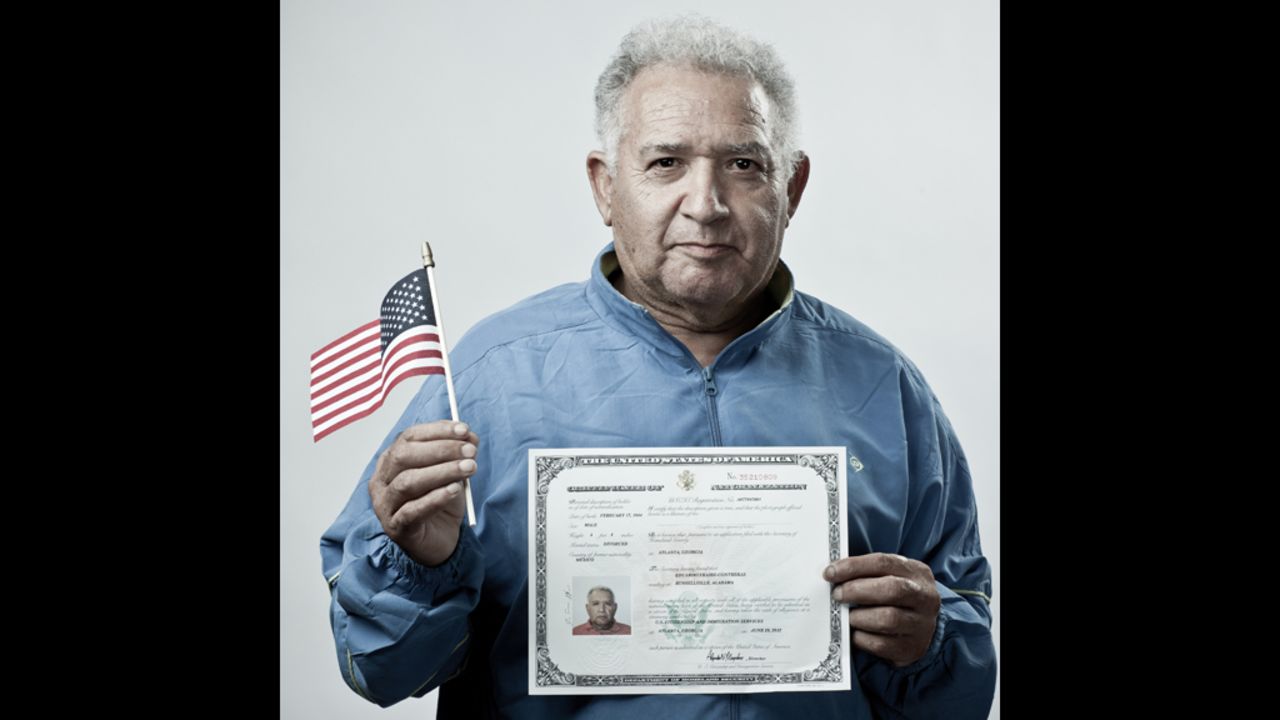 "Sometimes I remember, this is in my blood," said Eduardo Fraire-Contreras, who is of Mexican and Apache descent. "I remember the story of my people, of them fighting for land. You love the land you fight for. Now, it's my land, too."