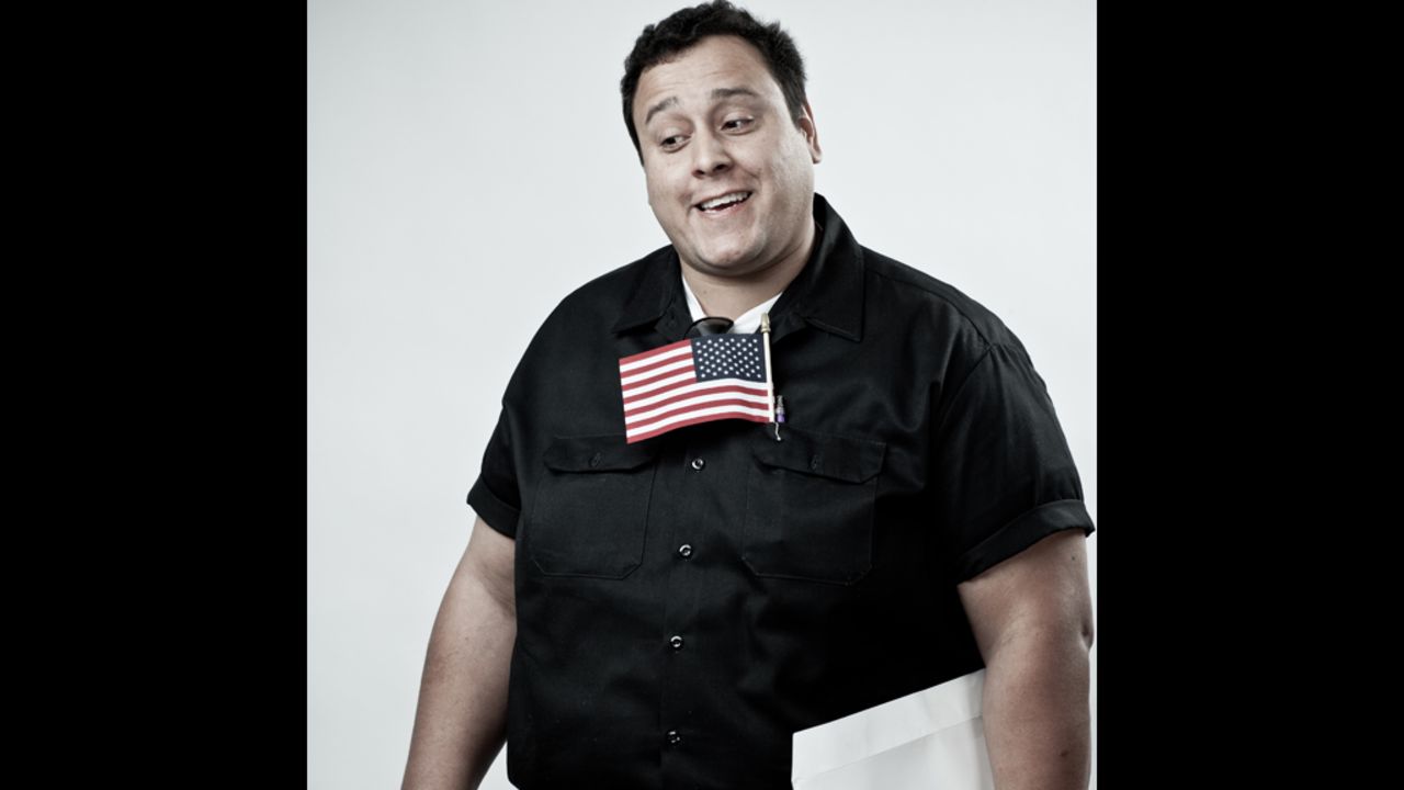 "I'm actually fond of American history. The presidents really inspire me," said Marcelo Painter of Sao Paulo, Brazil, who said he would like to run for Congress someday. "I love politics. I love to stand for what's right and fair for everybody." Until then, his most anticipated role as an American citizen is that of voter. "As long as I have a voice," he said, "there will be people who side with my ideas. Who will understand, and relate. And when there's more than one voice, you have a lot of power to do something."