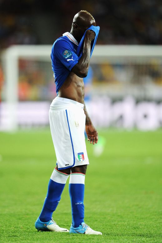 Super Mario couldn't reproduce the magic which helped Italy beat Germany in the semifinal.