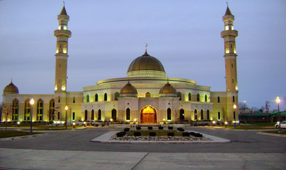 The design of the Islamic Center of America in Dearborn, Michigan, is distinct.