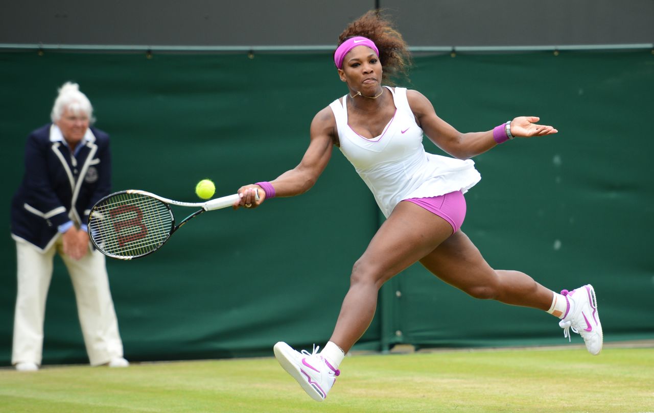 The American sixth seed progressed despite losing the second set against Kazakhstan's Yaroslava Shvedova on day seven at the All England Tennis Club.