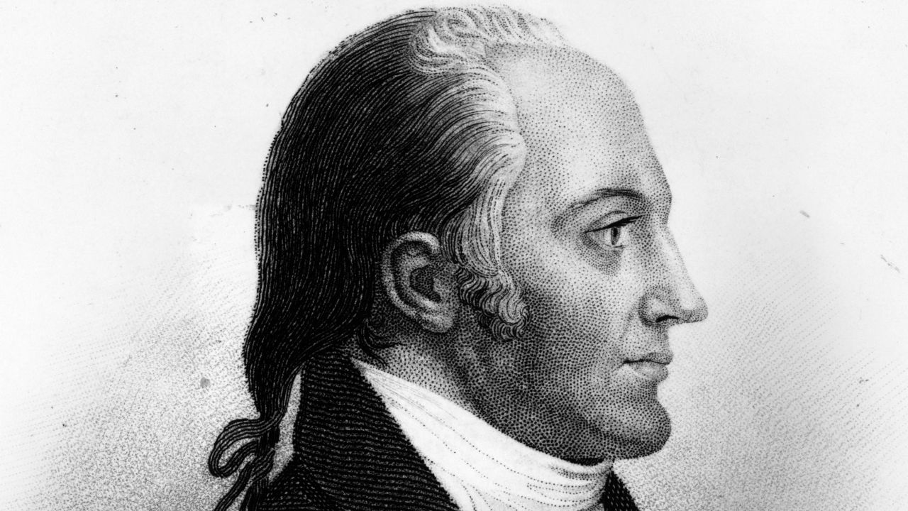 Vice President Aaron Burr killed Alexander Hamilton in a duel in 1804. 